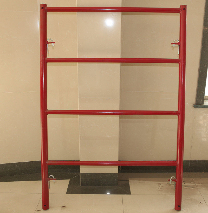 Scaffolding shoring frame